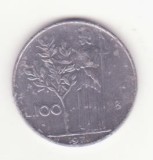 Italia 100 Lire 1971 - large type