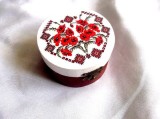 Cutie lemn decorata cu motiv traditional 38688