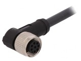Cablu de Conectare M12 8PIN 10m Mufă 30VAC 4A PUR