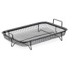 Tava de gratar cuptor Navaris, din otel inoxidabil, cu strat antiaderent, 51500.02