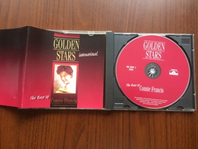 Connie Francis Golden Stars best of cd disc selectii muzica usoara slagare VG+ foto