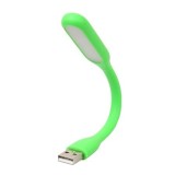 Mini lampa portabila,conectare USB,perfecta pentru birou - Verde, Dactylion