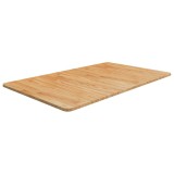 Cumpara ieftin Blat de baie, maro deschis, 100x60x1,5 cm, lemn masiv tratat