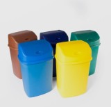 Pubela 55 litri, pentru birou, Sterk, diferite culori, 43X37X70cm
