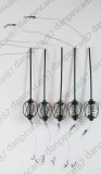 SET 5 Monturi CRAP CU SPIN (Ac boiles ) si momitor 40gr cu antitangle rigid