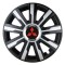 Set 4 Capace Roti Autohelix MSA&reg;, potrivite jantelor de R15, pentru Mitsubishi, model mirage