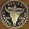 R08 Canada -moneda comemorativa argint- 1 dollar 1982 Centennial PROOF senzationala