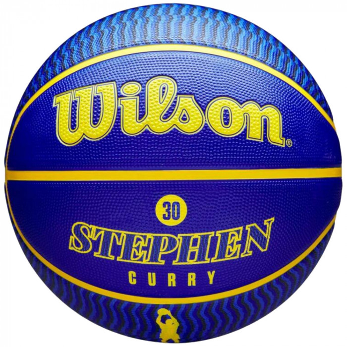 Mingi de baschet Wilson NBA Player Icon Stephen Curry Outdoor Ball WZ4006101XB7 albastru