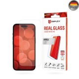 Folie pentru iPhone 16 Plus - Displex Real Glass 2D - Clear