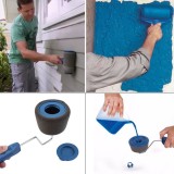 Cumpara ieftin Set 6 Trafaleti cu Rezervor Incorporat Paint Roller, Brat Extensibil, Cana Umplere, Tava Vopsea, Vopsire Colturi Muchii Margini