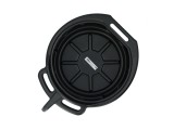 Vas golire ulei Carpoint 8 litri din plastic , 41x13cm. Vas recuperator pentru ulei cu maner si tub de golire
