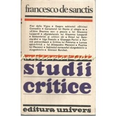 Studii Critice - Francesco De Sanctis
