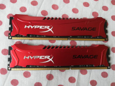 Kit Memorie Ram HyperX Savage 16 GB (2 X 8 GB) 1600 Mhz. foto