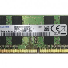 Memorie Laptop, Sodimm 16GB DDR4 2RX8 PC4-2666V M471A2K43DB1-CTD non-ECC, CL19, Samsung, bulk