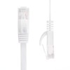 Cablu retea cat6 Plat DeTech, 5M, UTP, albastru, mufat 2 x rj45 cat.6