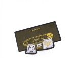 Cumpara ieftin Aplicatie decorativa termoadeziva 4,8 x 7,2 cm Kaki, Crisalida