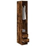 Gossi sifonier, stejar afumat, 30x50x200 cm, lemn prelucrat