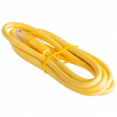 Cablu Retea OEM, UTP, 1.5m, Galben, Swap foto
