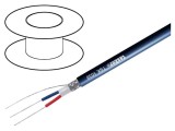 Cablu DMX 2x0,75mm&sup2; OFC Cositorit 110&Omega; -15&divide;70&deg;C