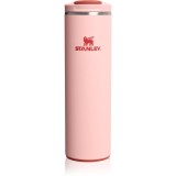 Stanley Transit Fliptop Mug cană termoizolantă medium Peach Rose 470 ml