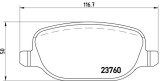 BREMBO P 23 109 PRIME LINE set placute frana,frana disc
