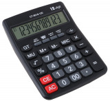 Calculator de Birou MRG MCT9018 , 12 digits, Auto Replay, LCD, Negru C880