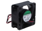 Ventilator axial DC 12V 60x60x25mm bilă SUNON