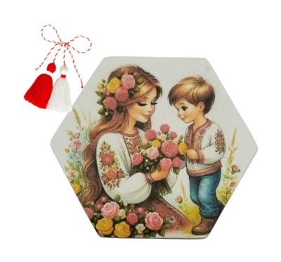 Martisor magnet primavara 1 foto
