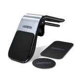 SUPORT AUTO Ugreen pt. SmartPhone, &quot;LP290&quot; fixare grila ventilatie, magnetic, argintiu &quot;80712B&quot; - 6957303893171