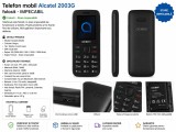 Cumpara ieftin Telefon Alcatel 2003G, 2G, Single SIM, 2.4 inch, Tastatura Numerica, Gri/Negru, Folosit Impecabil