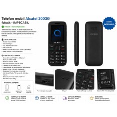 Telefon Mobil Alcatel 2003G folosit impecabil