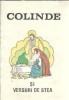 Colinde si Versuri de Stea - Poezie Literatura Romana Editie Veche Carti Rare Colectionabile