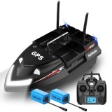 Cumpara ieftin Barca Plantat, Nadit si Momit iUni V802 PRO, GPS, 2 Baterii 5200mAh, 4 cuve, 3kg, 500m, 15km/h, Telecomanda 2.4GHz, Negru