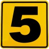 Abtibild numar &quot; 5 &quot; Automotive TrustedCars, Oem