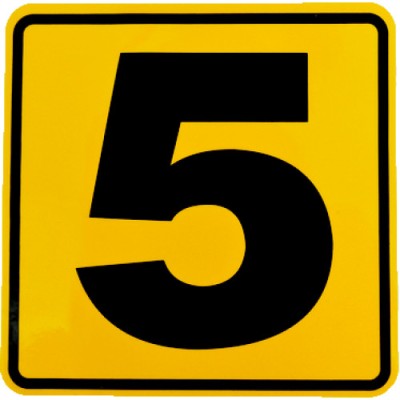 Abtibild numar &amp;quot; 5 &amp;quot; Automotive TrustedCars foto