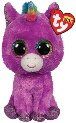 PLUS TY 15CM BOOS UNICORNUL ROSETTE foto