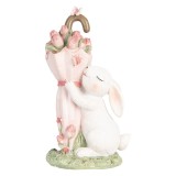 Cumpara ieftin Figurina Iepuras Paste polirasina multicolora 9x7x15 cm