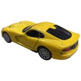 Macheta metal Dodge Viper galben 1:36