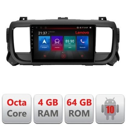 Navigatie Citroen Jumpy Toyota Proace Peugeot Traveller E-jumpy16 Octa Core cu Android Radio Bluetooth Internet GPS WI CarStore Technology