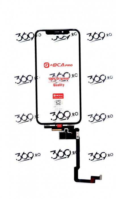 Touchscreen cu OCA iPhone X flex lung G+OCA Pro