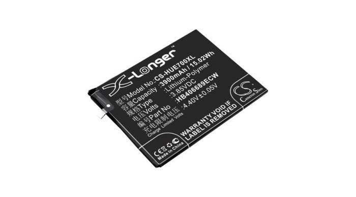 Cameron Sino 3900mAh Huawei Enjoy 7 Plus,TRT-AL00A,Enjoy 7 Plus Dual SIM,Enjoy 7 Plus Dual SIM TD-LTE,TRT-AL00,Y7,TRT-LX1,Elate,H1711Z,Y7 Prime 2017 B