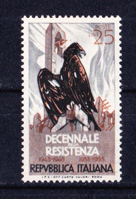 TSV$ - 1954 MICHEL 912 ITALIA MNH/** foto