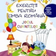 Culegere de exercitii pentru limba romana. Jocul cuvintelor - Clasa 4 - Liliana Catruna