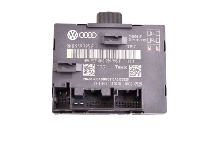 Modul de control ușă st&acirc;nga spate AUDI Q5 8R 2010 OEM: 8K0959795F 14633172