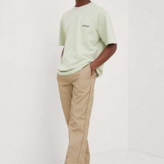 Dickies pantaloni bărbați, culoarea bej, drept DK0A4XK6KHK-Khaki