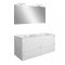Mobilier complet de baie Porto Prime 120 alb