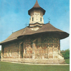 @carte postala- SUCEAVA-Biserica manastirii Vatra Moldovitei