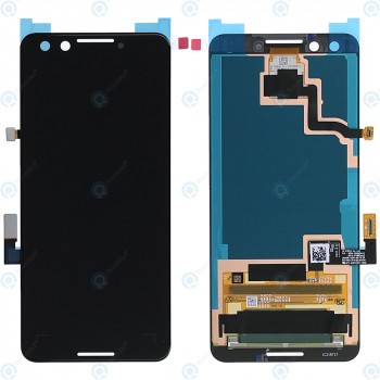 Google Pixel 3 (G013A) Modul display LCD + Digitizer negru foto