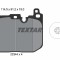 TEXTAR 2234401 set placute frana,frana disc