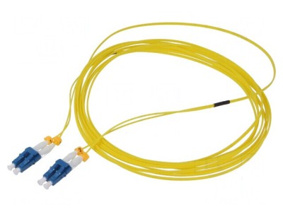 Patch cord fibră optică OS2 LC/UPC 5m LSZH foto